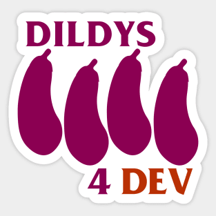 Dildys 4 Dev Sticker